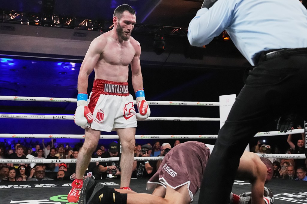 After Winning The IBF 154 lb Title, Bakhram Murtazaliev Can't Seem